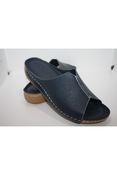 FC SCHNITZER KHAKI LEATHER BEACH SLIPPERS