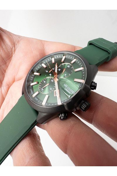 Lee Cooper Sports Men's Wristwatch with Silicone Cord Lcr.lmg.07522