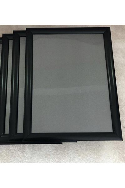 AS TİCARET 6 Pieces 22 Pieces A4 PVC Glass Frame 21x30 Diploma Certificate Photo Picture Frame