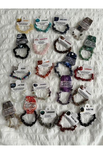 Planet Butik سوار Aventurine المكسور من الحجر الطبيعي
