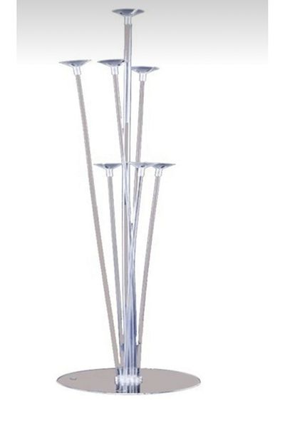 Yogi parti 29 October 23 April Decoration 7 Pieces Flag Printed Balloon 1 Piece 7 Piece Table Top Stand