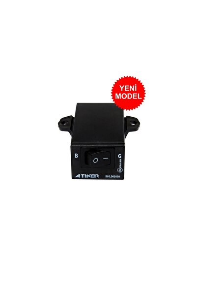 ATİKER Atiker Tek Nokta Enjeksiyonlu Anahtar - Düğme 01.003010 (Yeni)