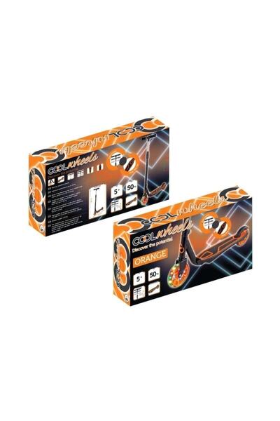 Cool Wheels Scooter Turuncu 5- Işıklı 2 Teker