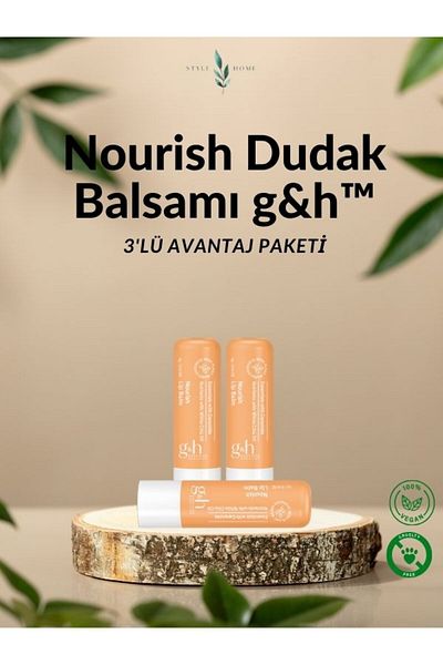 Amway Nourish Lip Balm g&h™ 3 PCS