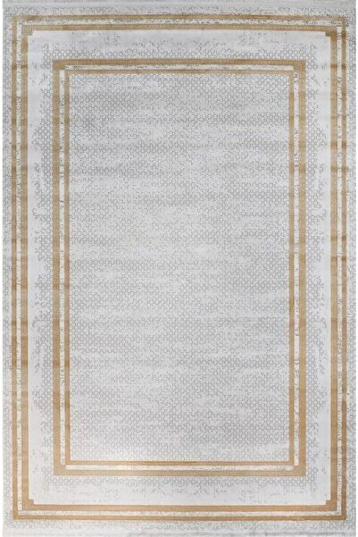 GÜMÜŞSUYU Black&brown 13671 200 X 290 Sarı Doğal Iplik Viskon Halılar Modern ...