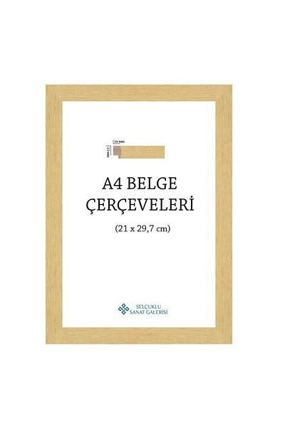AS TİCARET A4 Frame 1stClass 22mm(color:natural)
