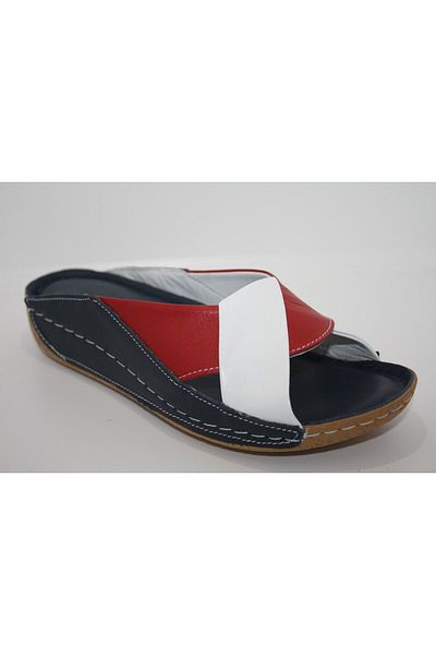 FC SCHNITZER Genuine Leather Beach Slippers