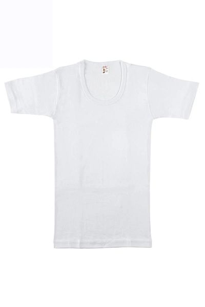 Namaldı Children's Crew Neck Ribbed Undershirt 5 Pieces