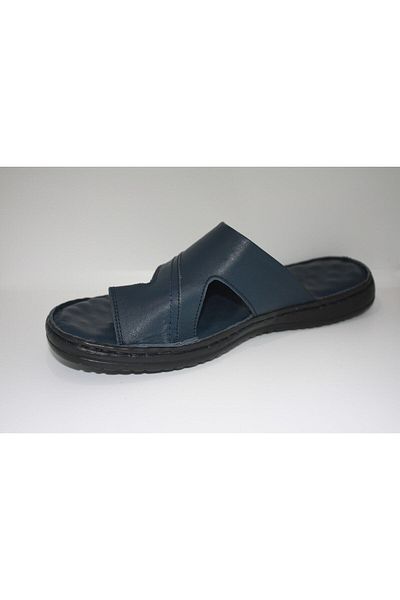 FC SCHNITZER Men's Leather Flip Flops Beach Slippers