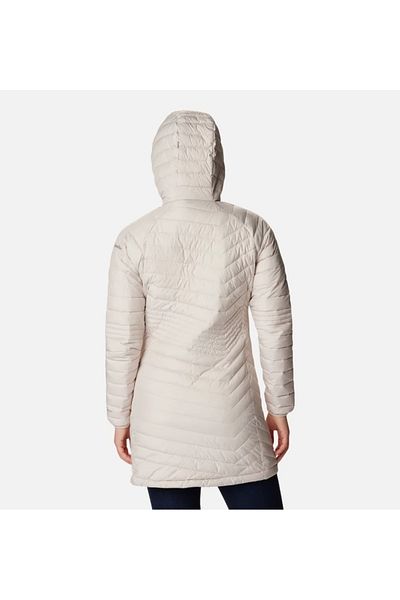 Columbia Powder Lite Mid Jacket Women's Coat Ecru WK0034-278