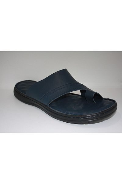 FC SCHNITZER Men's Leather Flip Flops Beach Slippers
