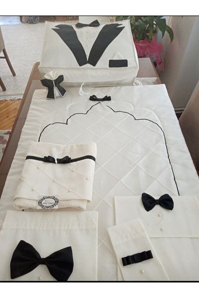 Ebrar Çeyiz Set complet pachet de mire cu covor de rugăciune