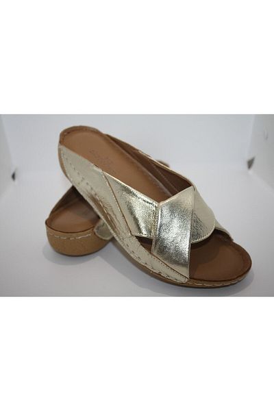 FC SCHNITZER Genuine Leather Beach Slippers
