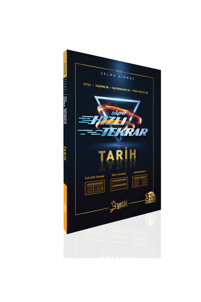 Yetki Yayıncılık Süper Hızlı Tekrar KPSS Tarih