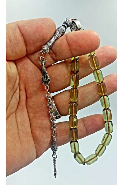 İbrahim Altıntaş المياه الخضراء طول الكاحل كبسولة قطع الألبكة شرابة العنبر مسبحة