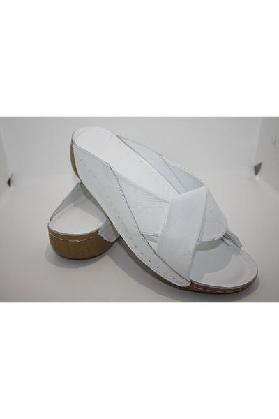 FC SCHNITZER Genuine Leather Beach Slippers