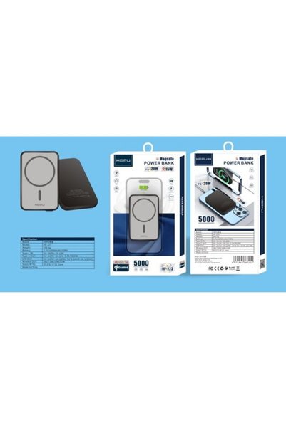 HEPU Hp 223 Pd 20w Magsafe Kablosuz 5.000 Manyetik Hızlı Şarj