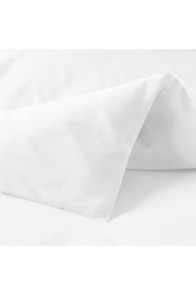 INTER Z Double White Hotel Duvet Cover Set 57 Thread Akfil Fabric