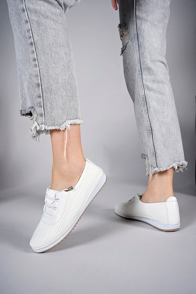 Riccon Byllaion Women's Casual Shoes001281 White