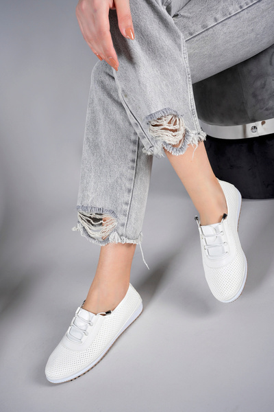 Riccon Byllaion Women's Casual Shoes001281 White