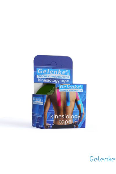 Gelenke شريط رياضي للألم 5 سم × 5 م - أخضر داكن