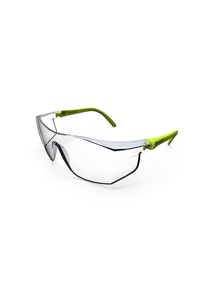 Baymax S-400 Glasses Green Frame Transparent