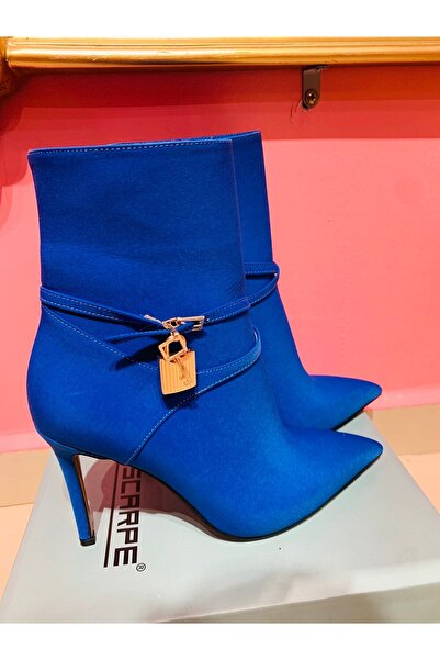 lescarpe Mat Saten Kısa Bot