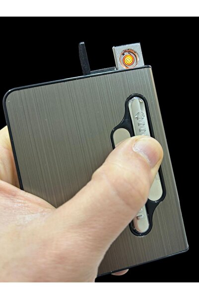 Silvio Monetti FÜME OTOMATİK ŞARJLI ÇAKMAKLI TABAKA 109503