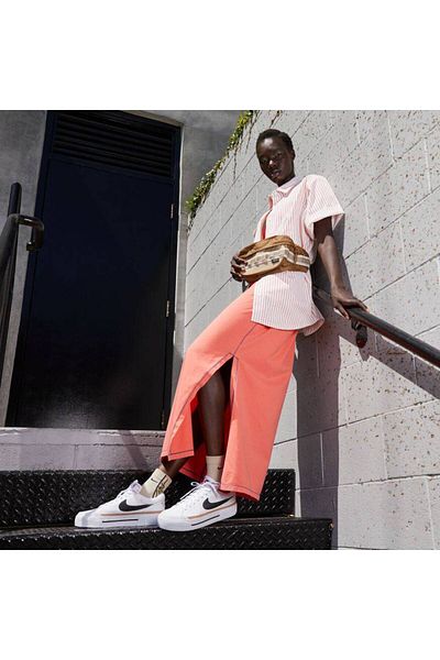 Nike Pantofi de damă Court Legacy Lift alb - colorat