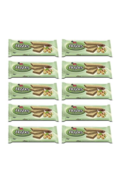 Eti Hoşbeş Fındık Kremalı Gofret 142 g x 10 Adet
