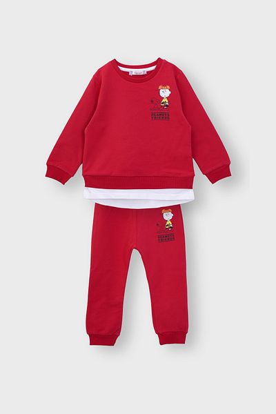 ZUZUNGA Peanuts Friends Baby Tracksuit Set (Lion Pattern) 1-3 Years