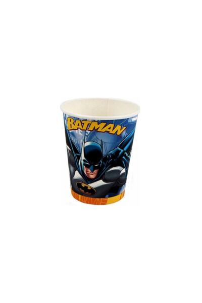 Huzur Party Store Batman Temalı Bardak 8 Adet 6x9 Cm Kara Şövalye Karakter Ko...