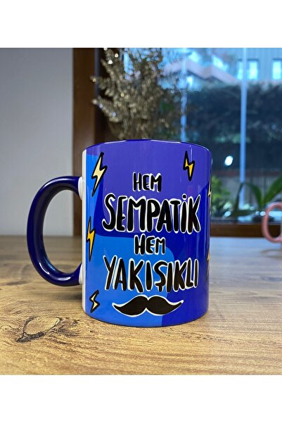 City Glow Hem Sempatik Hem Yakışıklı Erkek Hediyelik Kupa Bardak