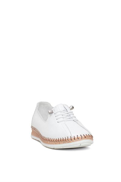 Voyager 8786C Pantofi de damă din piele naturală alb