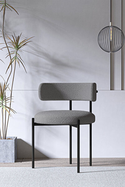 AVVİO Angel Rolls Yemek Odası Sandalyesi Mutfak Sandalyesi (TEDDY SANDALYE)