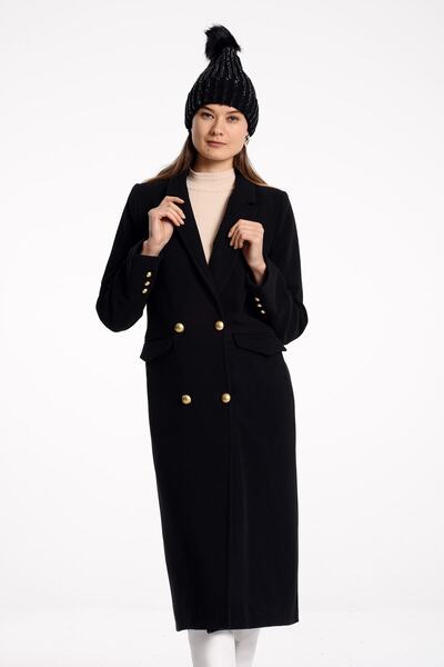 Pitti Women's Black Coat 70553