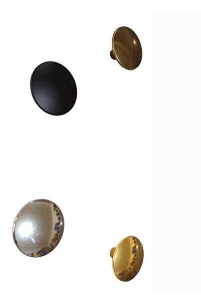 senRo yapı Market Midye Altın Sarı Düğme Kulpmutfak Vestiyer Mobilya Kulpu Dolap Kulpu Çekmece Kulpu