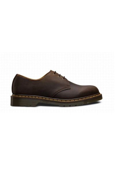 PUGO Brown Lace-Up Oxford Shoes