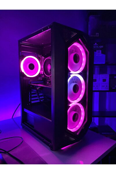 RYZEN Teknoemo / Gaming Pc Oyuncu Bilgisayarı Masaüstü Kasa 5 5600 Rtx 4060