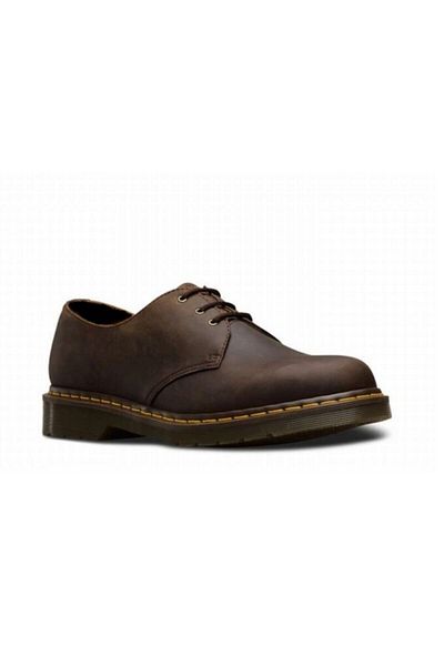PUGO Brown Lace-Up Oxford Shoes
