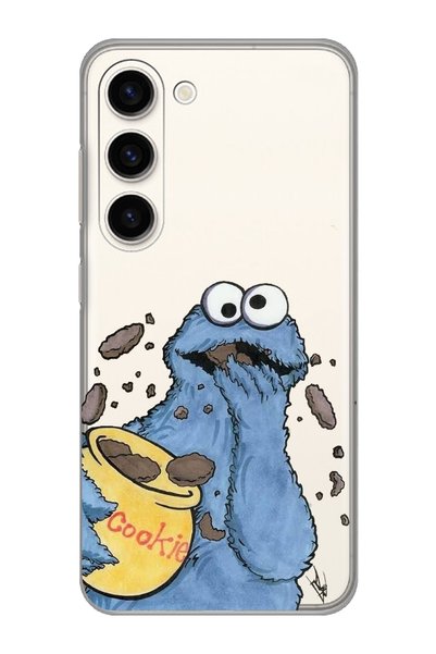 Magic Ring حافظة هاتف شفافة متوافقة مع هاتف Samsung Galaxy S23 Sesame Street ...
