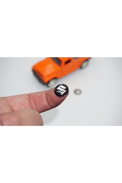 Suzuki Dk Tuning Auto Key 3m Logo din aliaj metalic Set de 2