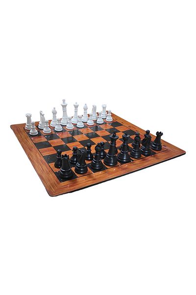 Brother Toys Boxed Wooden Chess Game Domestic Production Small Size 26.5x26.5 cm