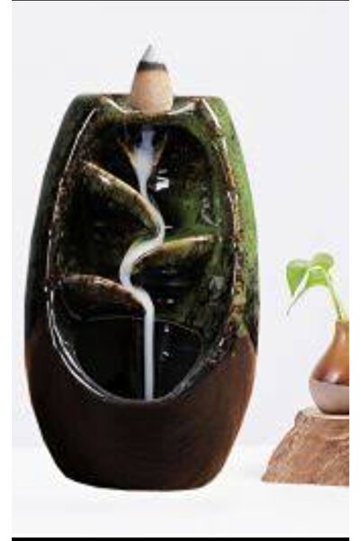 ENJOY SHOP GERİ AKIŞ TÜTSÜLÜK İTHAL SERAMİK PARLAK TÜTSÜ ŞELALESİ