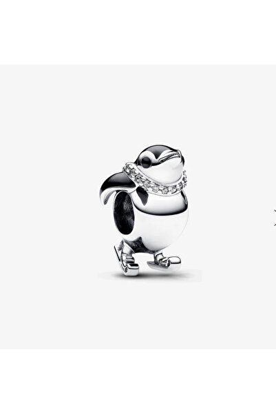 POSEİDONS JEWELLERY Kayak Yapan Penguen Charm