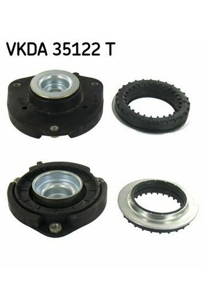 SKF حامل ممتص الصدمات مع كرة أمامية GOLF 5-GOLF 6-JETTA-CADDY-PASSAT-A3-LEON-OCTAVIA 2004- بدلة متوافقة