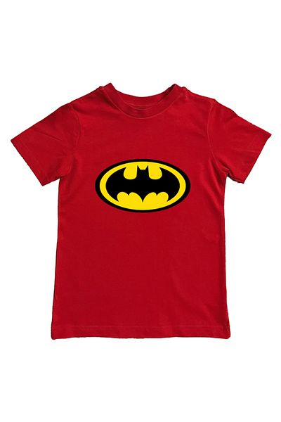 Batman Children's Summer T-Shirt - Printed, Cotton Combed