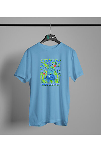 CACTUS COLLECTION KAČUS 9 BOJA 2 T-SHIRT SA DIZAJNOM SLONJA 100% pamuk