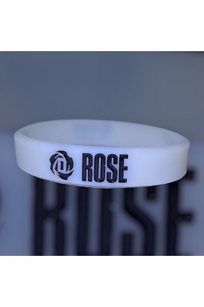 PurpleJam Derrick Rose White Memphis Basketball Bracelet