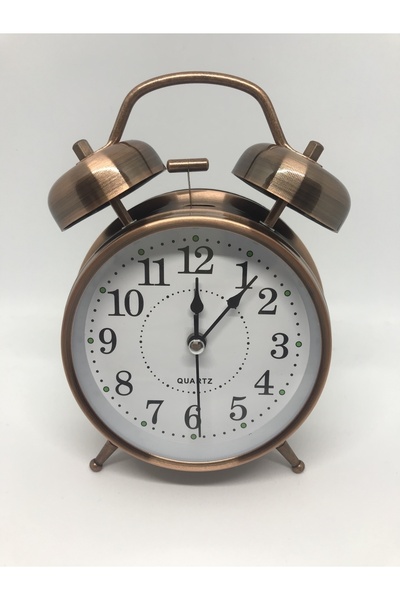 NOSTALJİM Nostaljik Görünümlü Alarm Kurmalı Çalar Saat